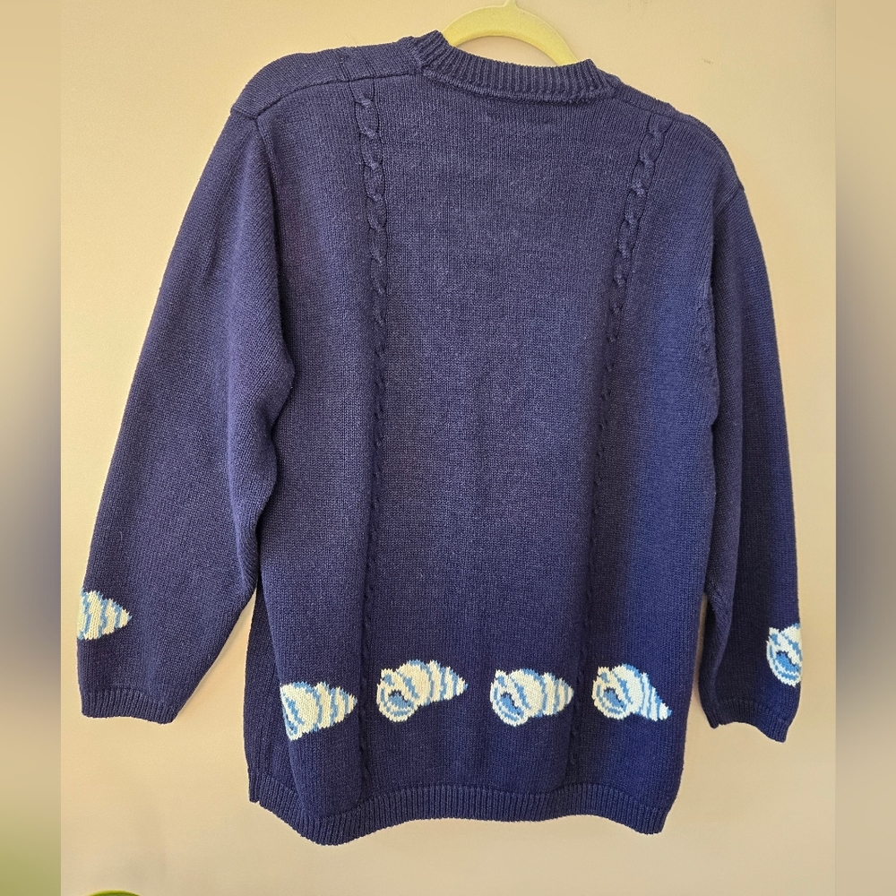 Pendleton Classic: Coastal Spring Sea Shell Cardi… - image 6